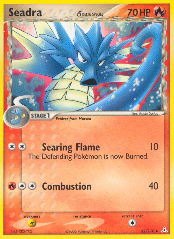 Seadra δ - Holon Phantoms - #52 - Pokemon TCG card