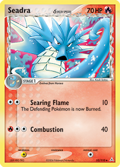 Seadra δ #52 Seadra δ - Holon Phantoms - #52 - Pokemon TCG card