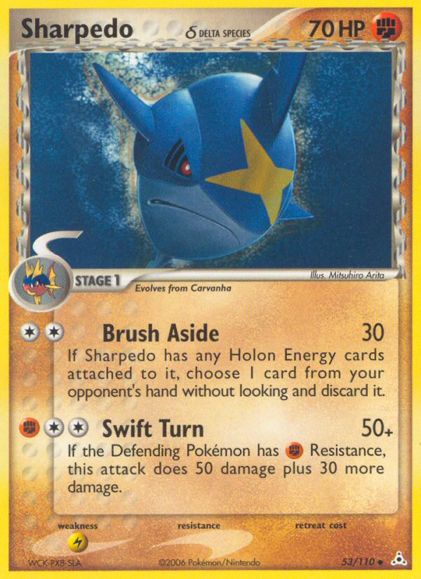 Sharpedo δ - Holon Phantoms - #53 - Pokemon TCG card