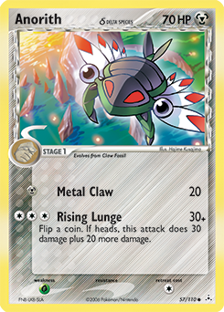 Anorith δ #57 Anorith δ - Holon Phantoms - #57 - Pokemon TCG card