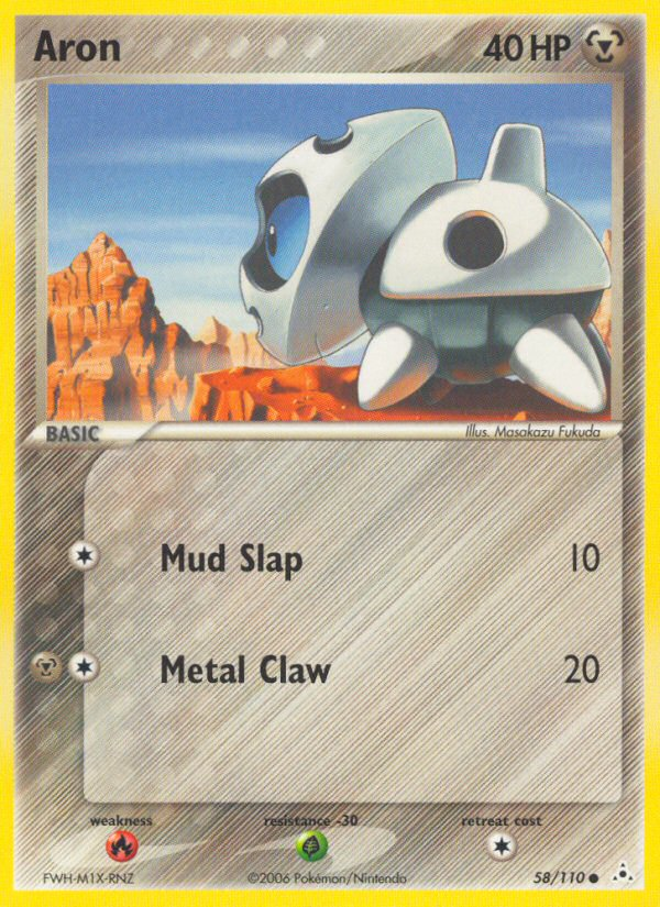 Aron - Holon Phantoms - #58 - Pokemon TCG card