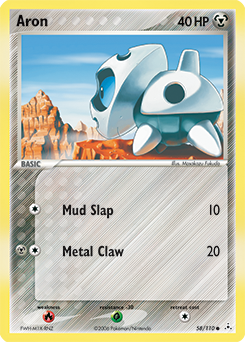 Aron - Holon Phantoms - #58 - Pokemon TCG card