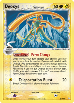 Deoxys δ #6 Deoxys δ - Holon Phantoms - #6 - Pokemon TCG card