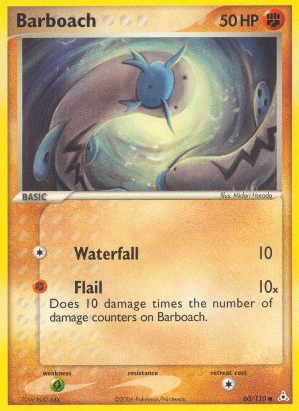 Barboach - Holon Phantoms - #60 - Pokemon TCG card
