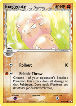 Exeggcute δ - Holon Phantoms - #65 - Pokemon TCG card