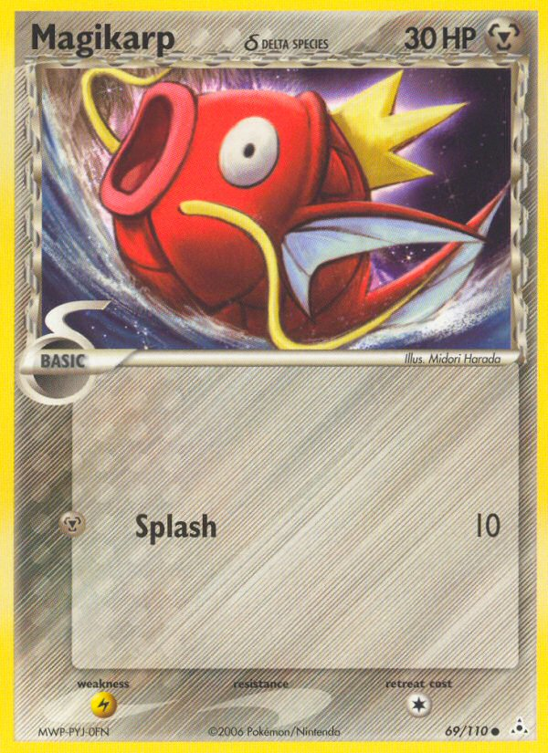Magikarp δ - Holon Phantoms - #69 - Pokemon TCG card