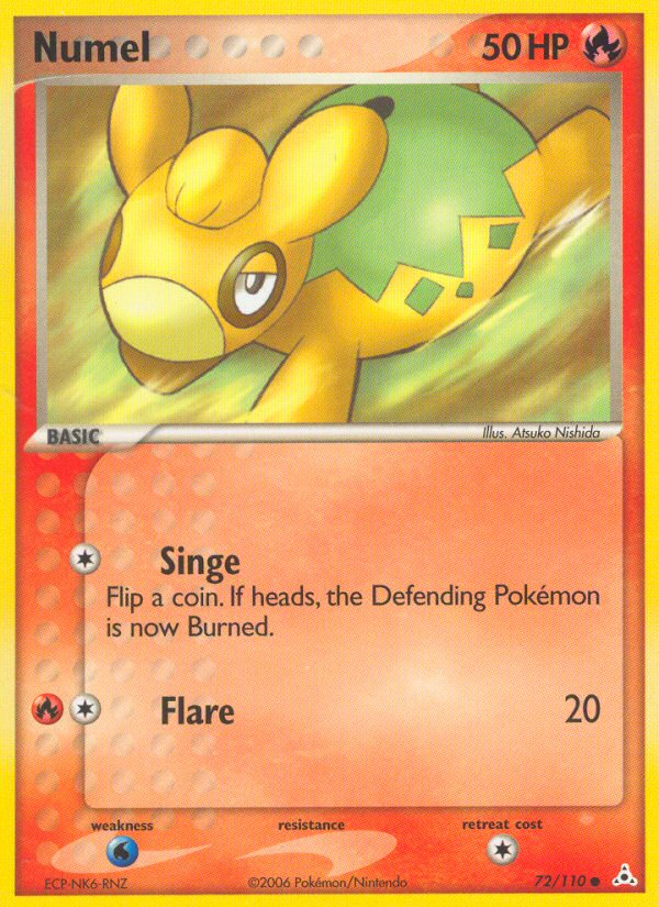 Numel - Holon Phantoms - #72 - Pokemon TCG card