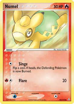 Numel - Holon Phantoms - #72 - Pokemon TCG card
