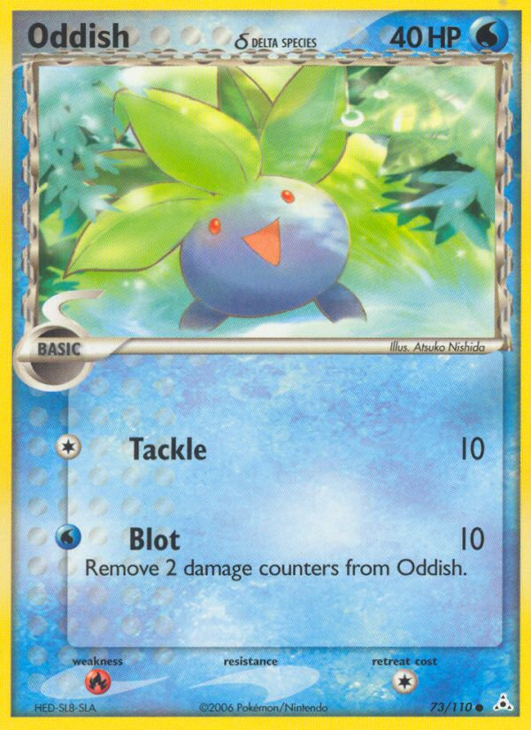Oddish δ - Holon Phantoms - #73 - Pokemon TCG card