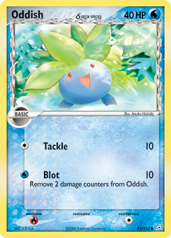 Oddish δ #73 Oddish δ - Holon Phantoms - #73 - Pokemon TCG card