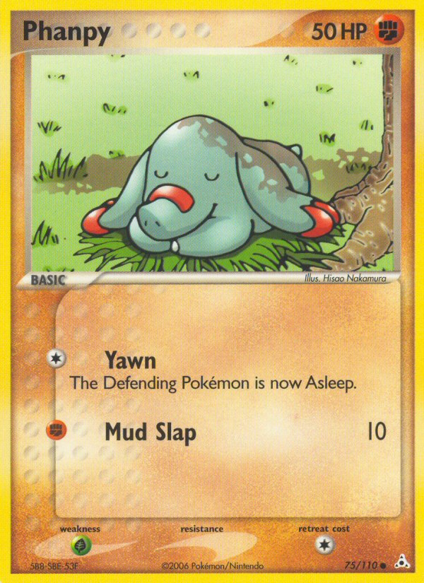 Phanpy - Holon Phantoms - #75 - Pokemon TCG card