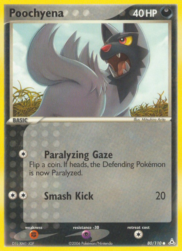 Poochyena - Holon Phantoms - #80 - Pokemon TCG card