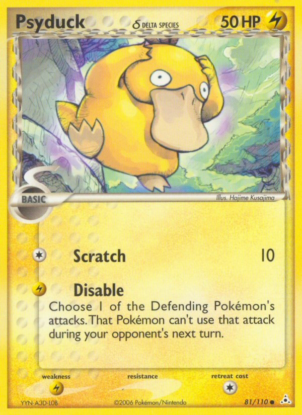 Psyduck δ - Holon Phantoms - #81 - Pokemon TCG card
