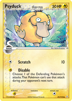 Psyduck δ - Holon Phantoms - #81 - Pokemon TCG card