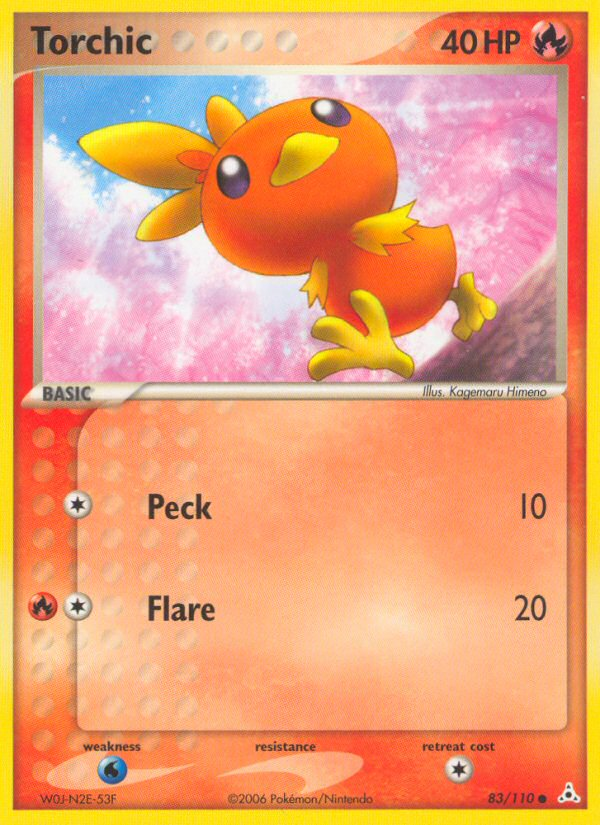 Torchic - Holon Phantoms - #83 - Pokemon TCG card