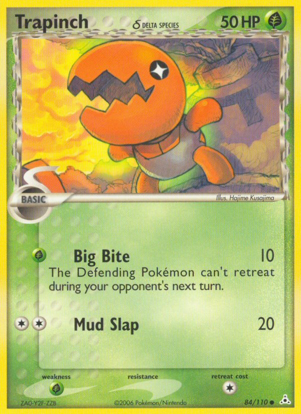 Trapinch δ - Holon Phantoms - #84 - Pokemon TCG card