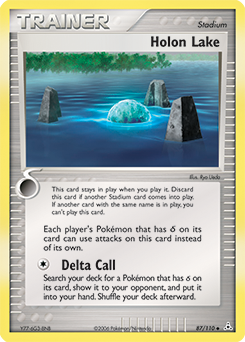 Holon Lake - Holon Phantoms - #87 - Pokemon TCG card