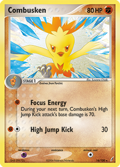 Combusken - Crystal Guardians - #16 - Pokemon TCG card