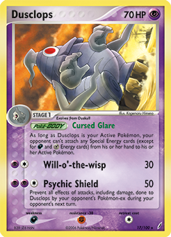 Dusclops #17 Dusclops - Crystal Guardians - #17 - Pokemon TCG card