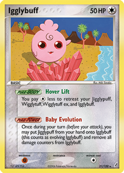Igglybuff #21 Igglybuff - Crystal Guardians - #21 - Pokemon TCG card