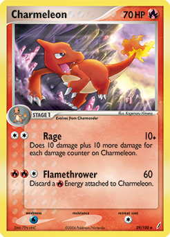 Charmeleon - Crystal Guardians - #29 - Pokemon TCG card