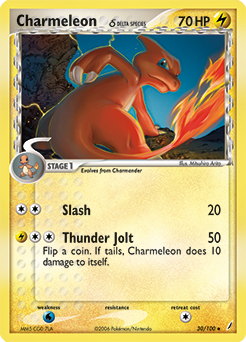 Charmeleon δ - Crystal Guardians - #30 - Pokemon TCG card