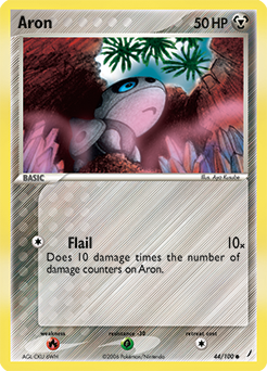Aron - Crystal Guardians - #44 - Pokemon TCG card