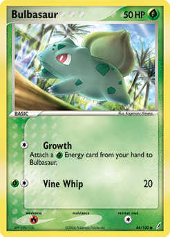 Bulbasaur #46 Bulbasaur - Crystal Guardians - #46 - Pokemon TCG card