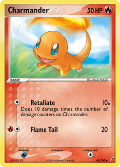 Charmander #48 Charmander - Crystal Guardians - #48 - Pokemon TCG card