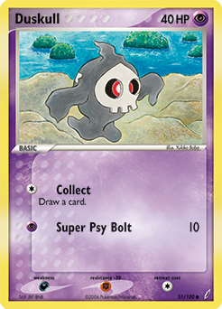 Duskull #51 Duskull - Crystal Guardians - #51 - Pokemon TCG card