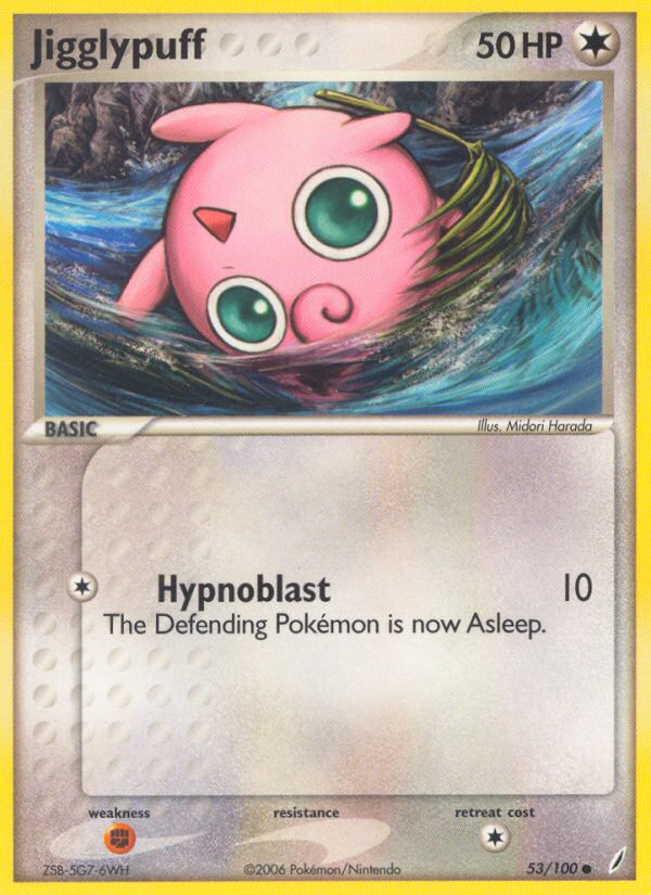 Jigglypuff - Crystal Guardians - #53 - Pokemon TCG card