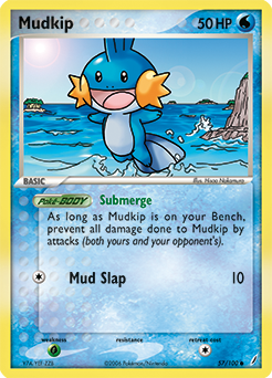 Mudkip - Crystal Guardians - #57 - Pokemon TCG card
