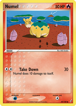 Numel #59 Numel - Crystal Guardians - #59 - Pokemon TCG card