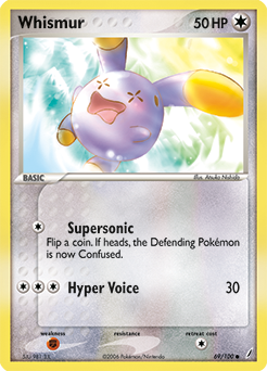 Whismur - Crystal Guardians - #69 - Pokemon TCG card