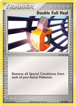 Double Full Heal - Crystal Guardians - #77 - Pokemon TCG card
