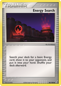Energy Search - Crystal Guardians - #86 - Pokemon TCG card