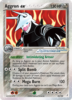 Aggron ex #89 Aggron ex - Crystal Guardians - #89 - Pokemon TCG card