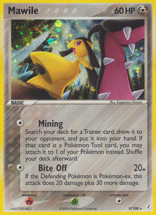 Mawile - Crystal Guardians - #9 - Pokemon TCG card