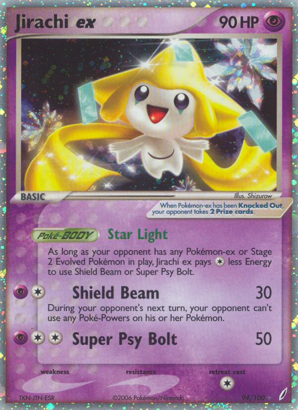 Jirachi ex - Crystal Guardians - #94 - Pokemon TCG card