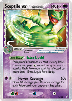 Sceptile ex δ - Crystal Guardians - #96 - Pokemon TCG card