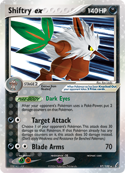 Shiftry ex #97 Shiftry ex - Crystal Guardians - #97 - Pokemon TCG card
