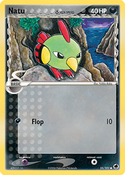 Natu δ - Dragon Frontiers - #55 - Pokemon TCG card