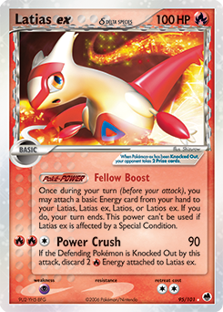 Latias ex δ - Dragon Frontiers - #95 - Pokemon TCG card