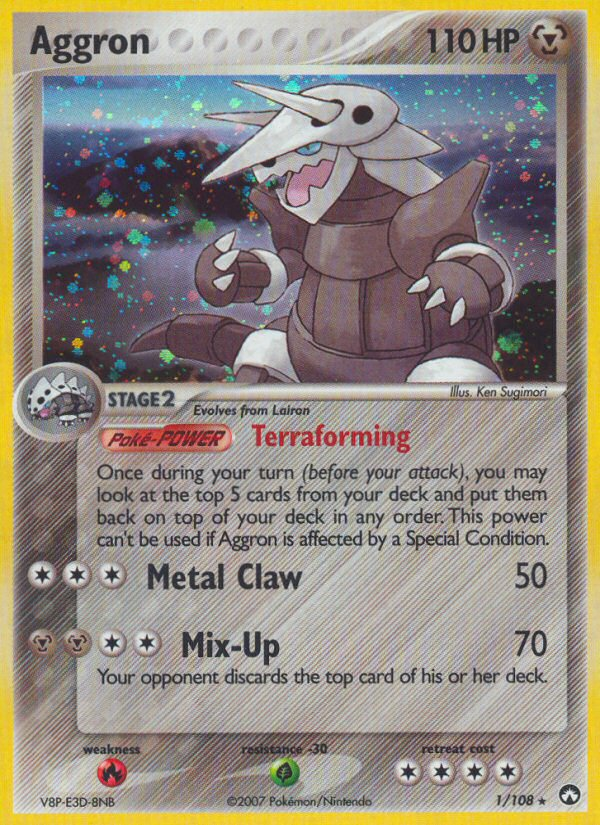 Aggron - Power Keepers - #1 - Pokemon TCG card