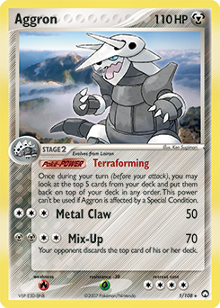 Aggron #1 Aggron - Power Keepers - #1 - Pokemon TCG card