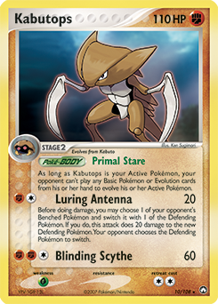 Kabutops #10 Kabutops - Power Keepers - #10 - Pokemon TCG card