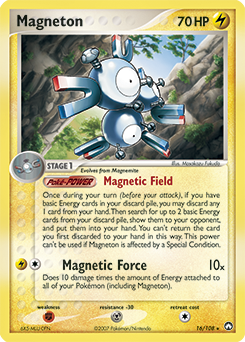 Magneton #16 Magneton - Power Keepers - #16 - Pokemon TCG card