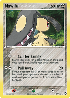 Mawile #17 Mawile - Power Keepers - #17 - Pokemon TCG card