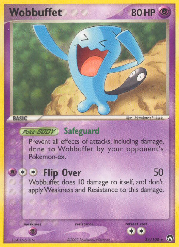 Wobbuffet - Power Keepers - #24 - Pokemon TCG card