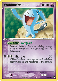 Wobbuffet - Power Keepers - #24 - Pokemon TCG card